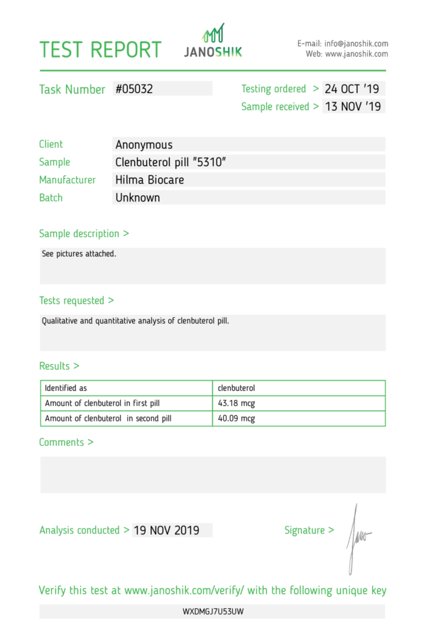 clenbuterol